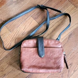 Double pouch American Eagle crossover purse